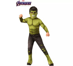 Fato de Hulk Endgame clássico para criança
