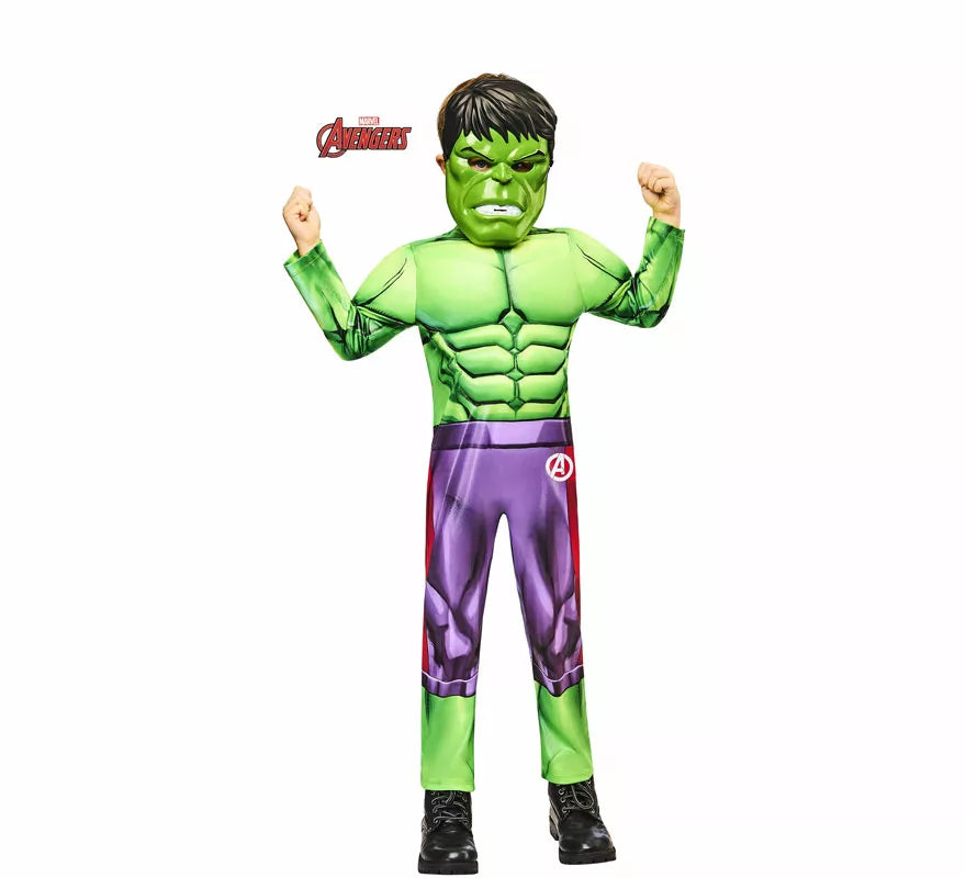 Translation missing: pt-PT.Disfraz de Hulk Musculoso para niño