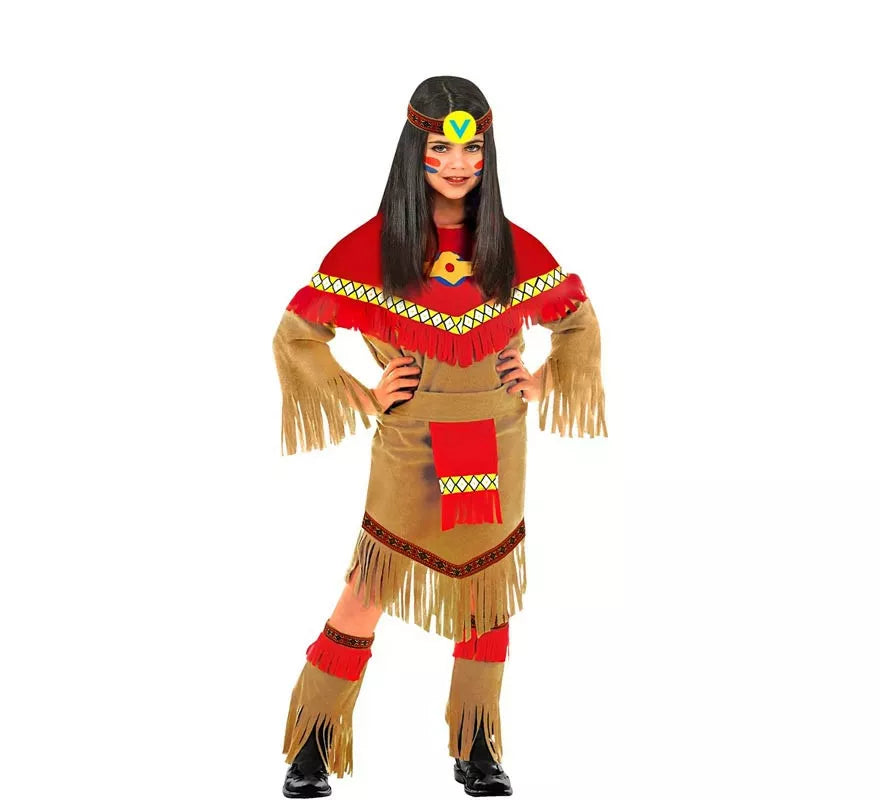 Translation missing: pt-PT.Disfraz de India Cherokee para niña