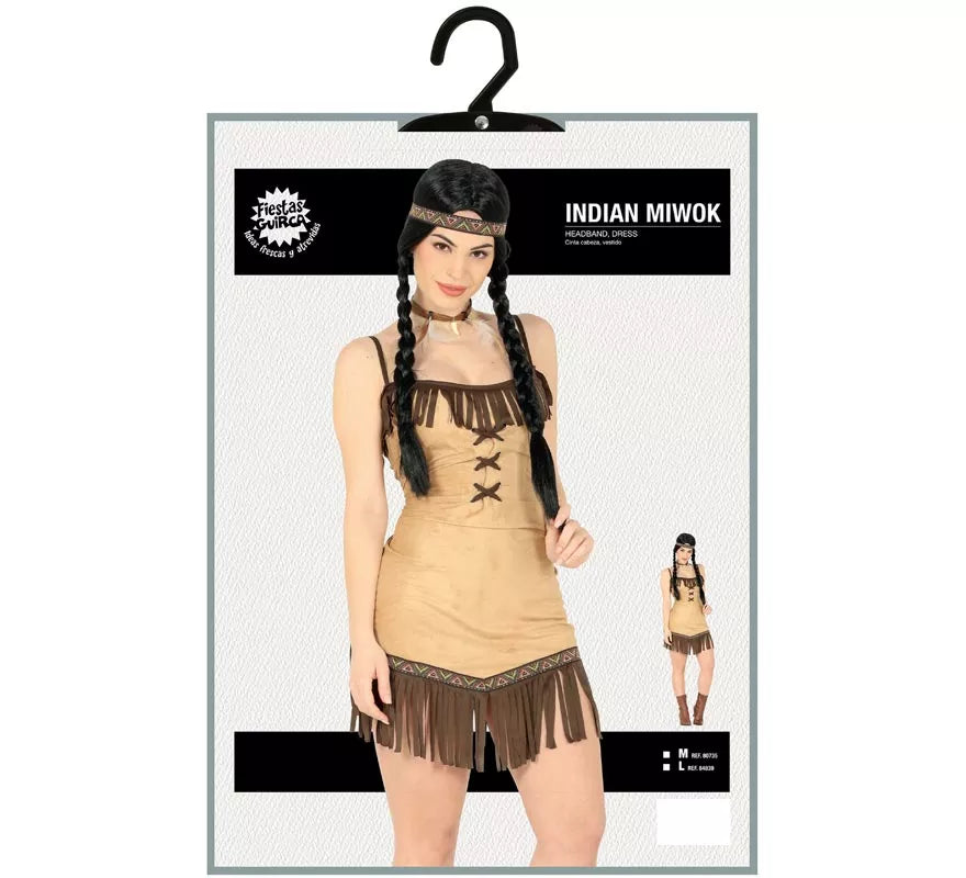 Translation missing: pt-PT.Disfraz de India Miwok para mujer