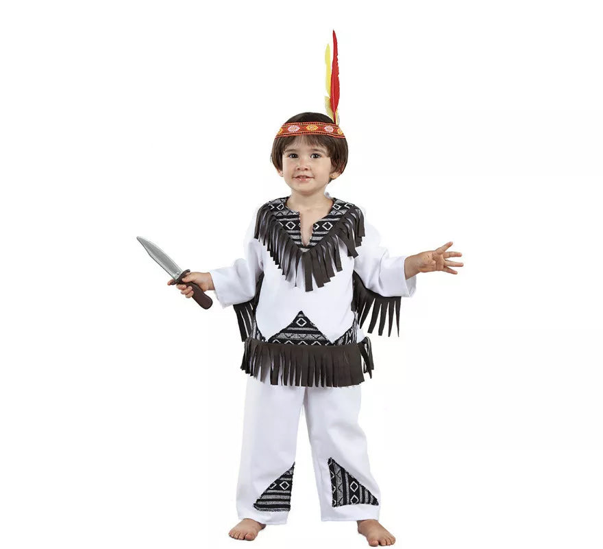 Disfraz de Indio Cherokee para bebé y niño