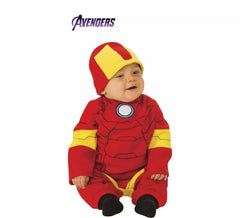 Fato de Homem de Ferro com gorro para bebé