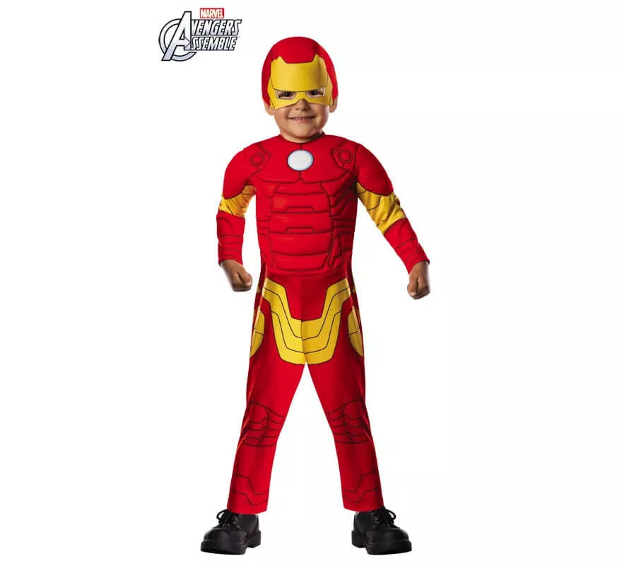 Translation missing: pt-PT.Disfraz de Iron Man Deluxe para bebé