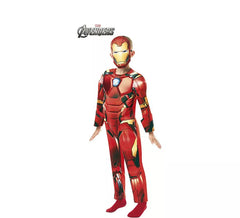 Fato Iron Man Deluxe para menino