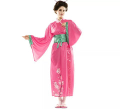 Fato de rosa japonesa para mulher