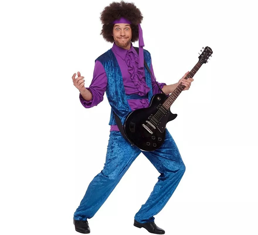 Translation missing: pt-PT.Disfraz de Jimi Hendrix para hombre