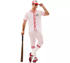 Fato de jogador de beisebol para homem