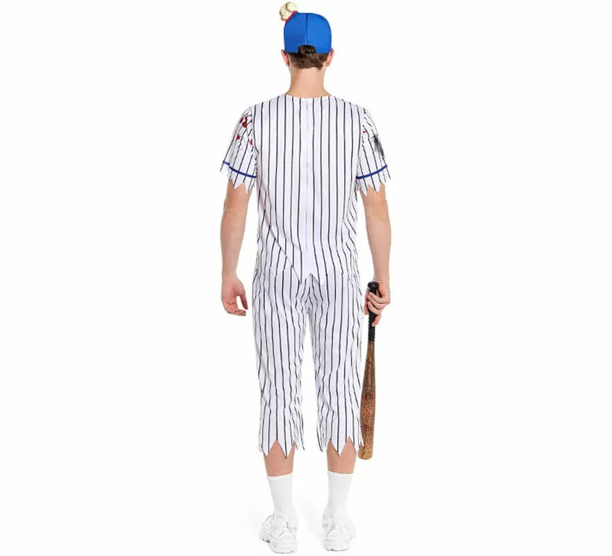 Translation missing: pt-PT.Disfraz de Jugador de Béisbol Zombie para hombre