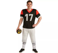 Fato de jogador de rugby masculino