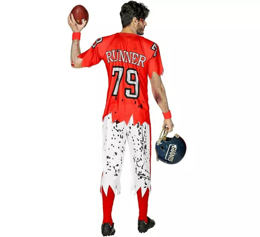 Translation missing: pt-PT.Disfraz de Jugador de Rugby Zombie para hombre