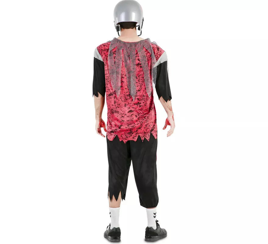 Translation missing: pt-PT.Disfraz de Jugador Fútbol Americano Zombie para hombre