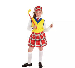 Fato de jogador de golfe para menina