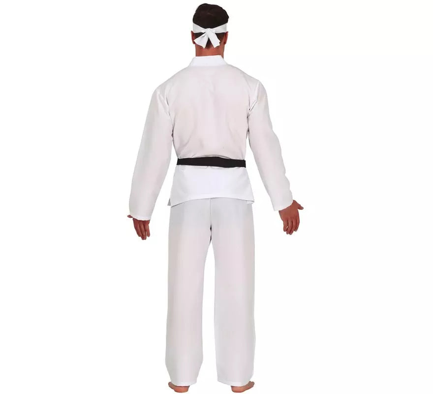 Disfraz de Karateca Blanco para Hombre