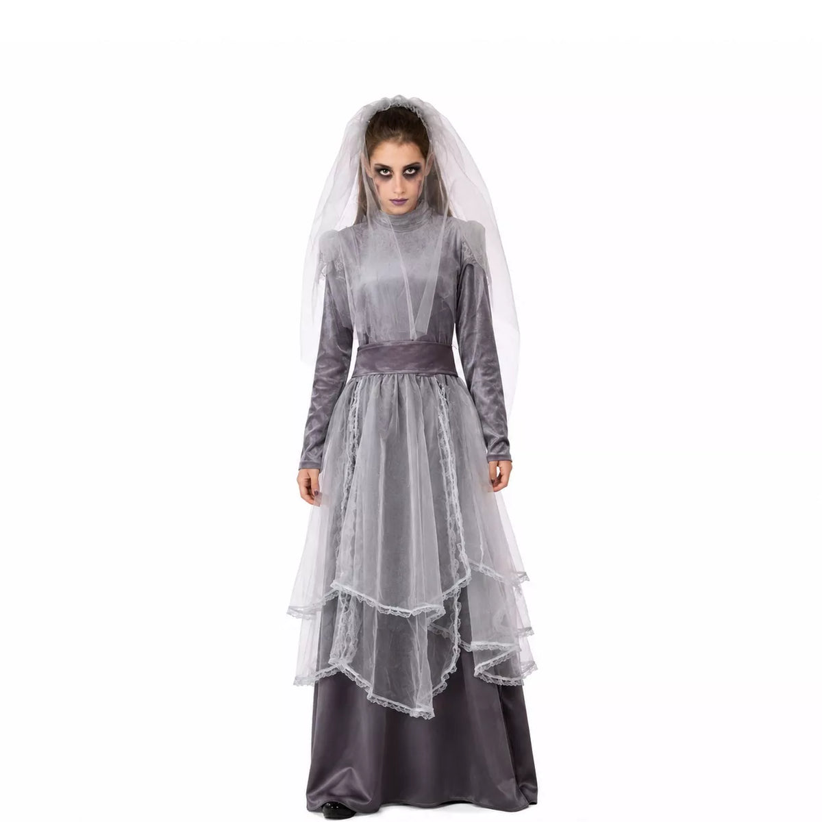 Translation missing: pt-PT.Disfraz de La Llorona gris para mujer