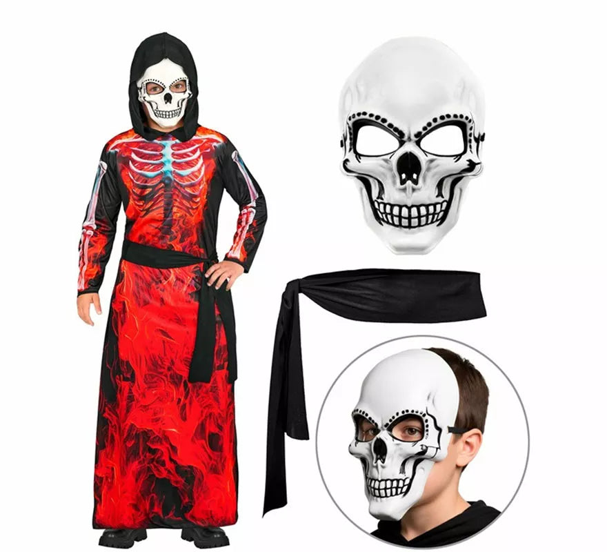 Translation missing: pt-PT.Disfraz de la Muerte Ardiente para niños