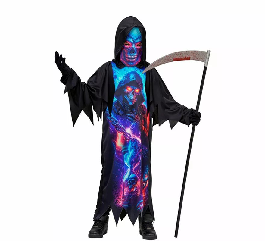 Translation missing: pt-PT.Disfraz de la Muerte Fluorescente para niños