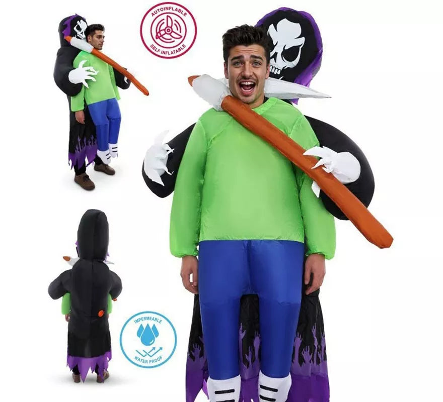 Translation missing: pt-PT.Disfraz de La Muerte hinchable para adultos