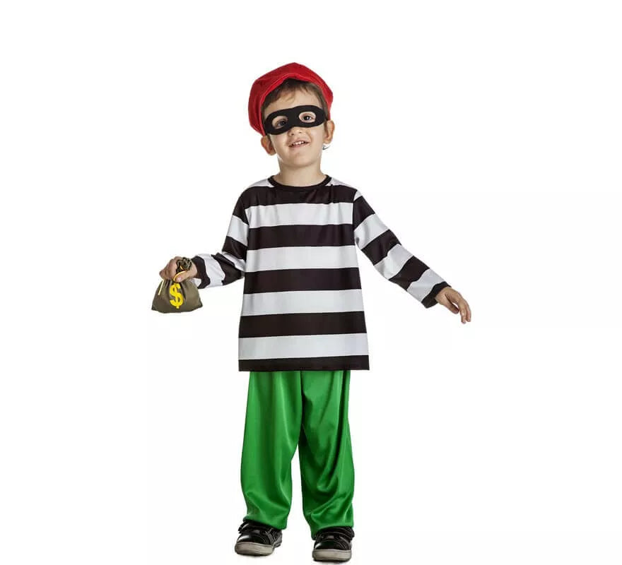 Translation missing: pt-PT.Disfraz de Ladrón Enmascarado para niño y bebé