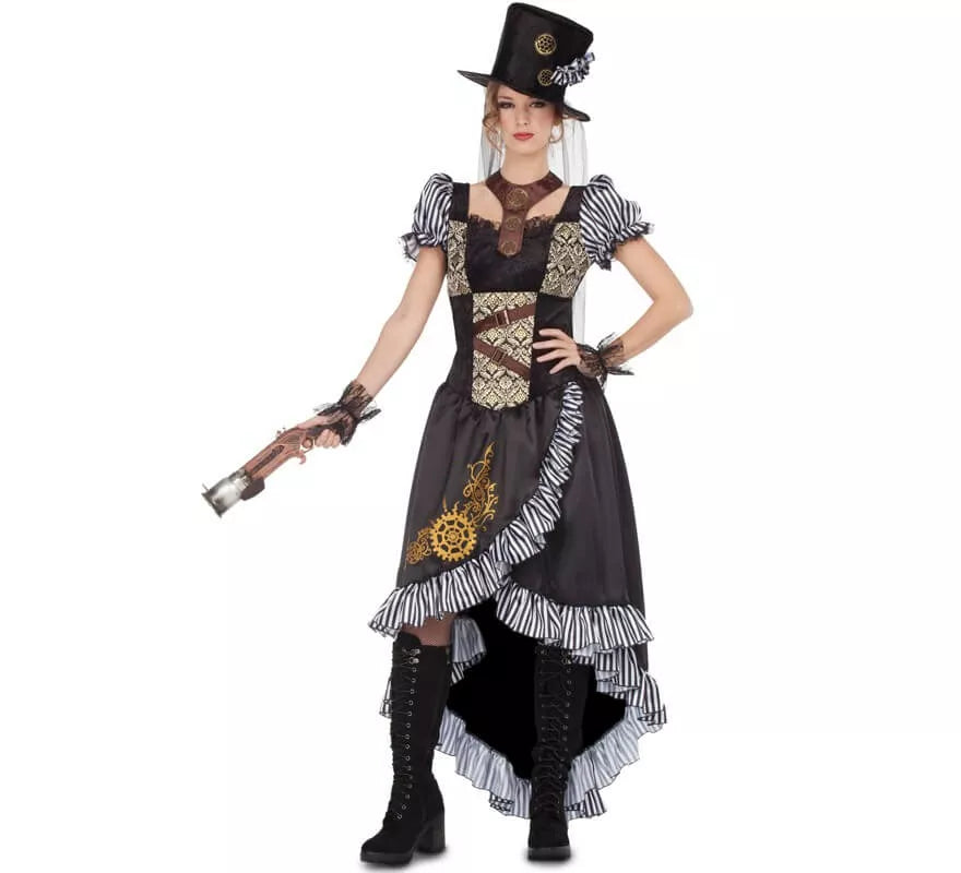 Translation missing: pt-PT.Disfraz de Lady Steampunk para mujer