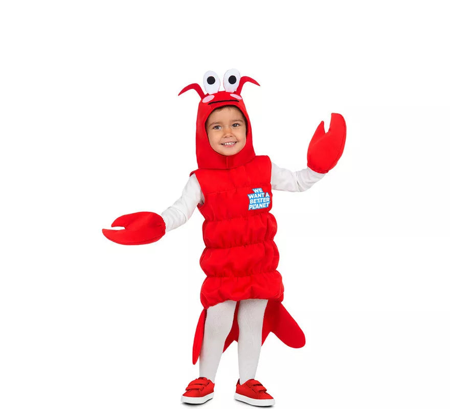 Translation missing: pt-PT.Disfraz de Langosta o Cangrejo de Río para bebé y niños