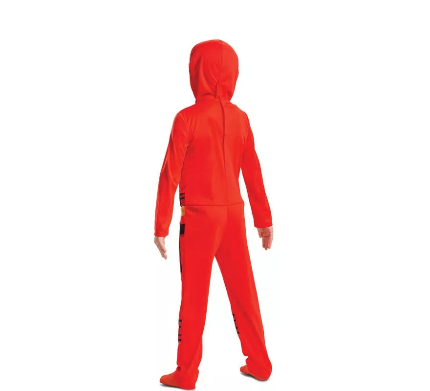 Translation missing: pt-PT.Disfraz de Lego Ninjago rojo Kai Kai para niños