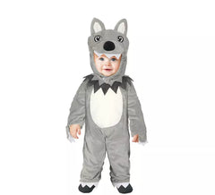 Fato de Lobo Cinzento para Bebê