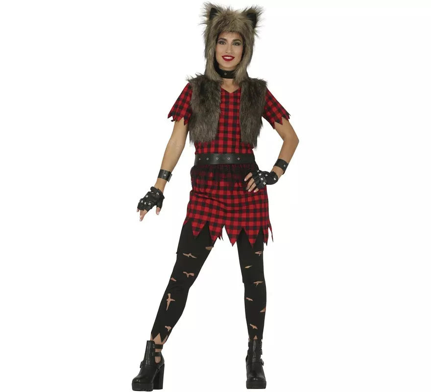 Translation missing: pt-PT.Disfraz de Lobo Rebelde para mujer