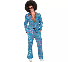 Mandala Azul Anos 60 Masculino