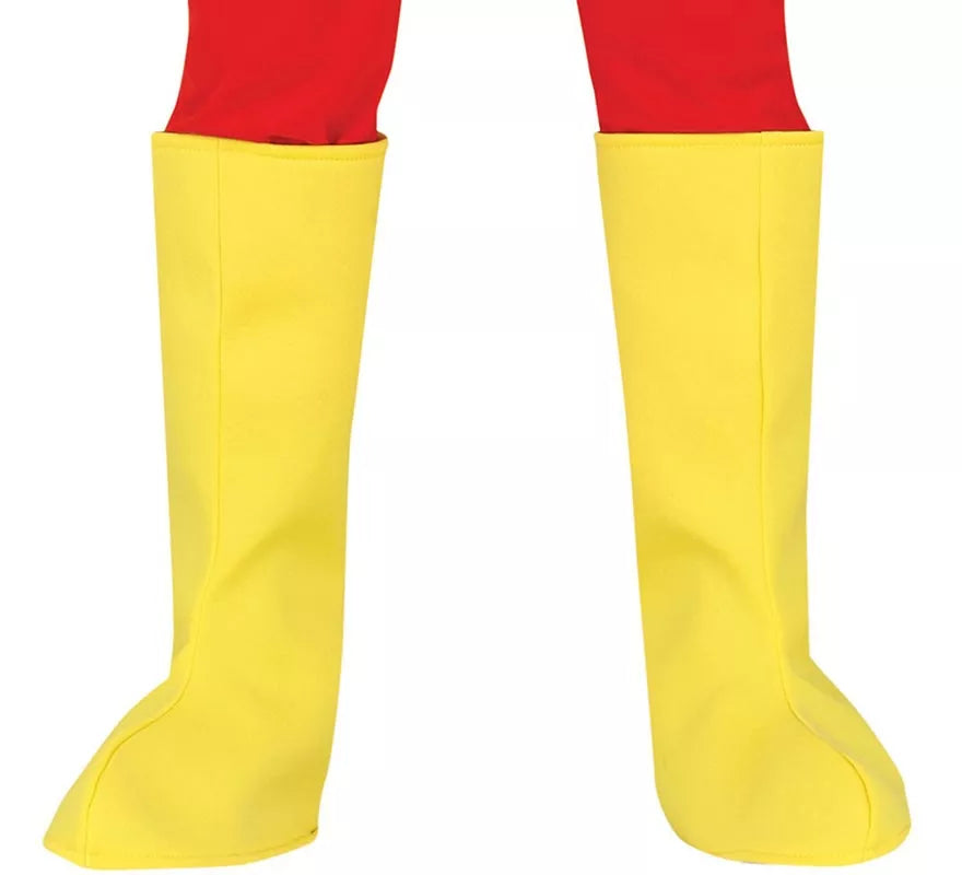 Translation missing: pt-PT.Disfraz de Lucha libre Amarillo para hombre