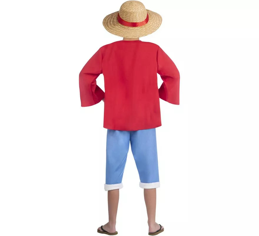 Translation missing: pt-PT.Disfraz de Luffy de One Piece para hombre