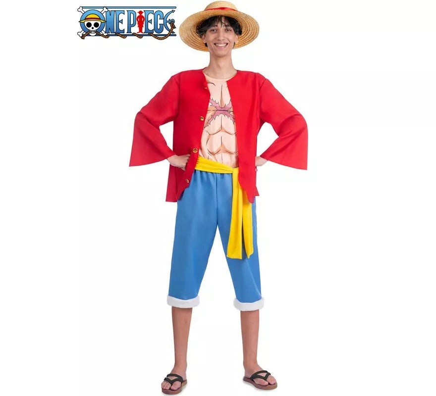 Disfraz de Luffy de One Piece para hombre