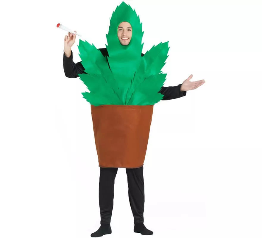 Translation missing: pt-PT.Disfraz de Maceta de Marihuana para adultos