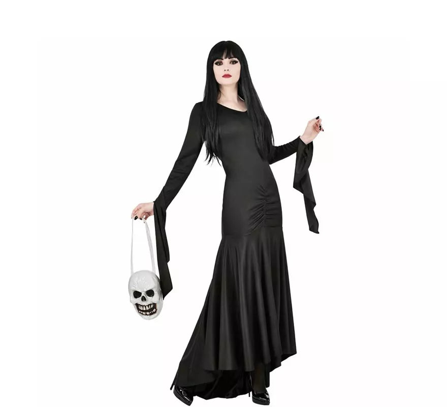 Translation missing: pt-PT.Disfraz de Madre Tenebrosa con Bolsa Calavera para mujer