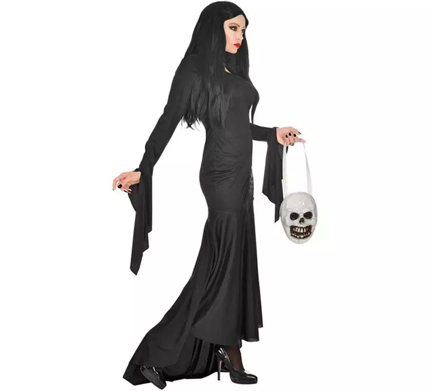 Translation missing: pt-PT.Disfraz de Madre Tenebrosa con Bolsa Calavera para mujer