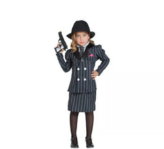 Fato de Mafiosa para menina