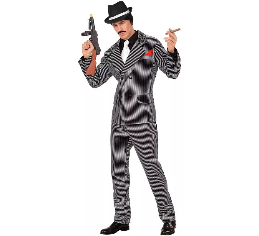 Translation missing: pt-PT.Disfraz de Mafioso en traje elegante para hombre