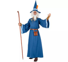 Fato de Blue Wizard para homem