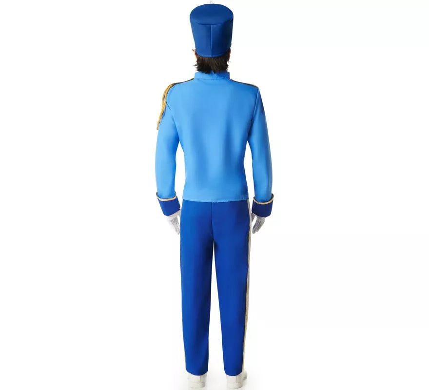 Translation missing: pt-PT.Disfraz de Majorette azul para hombre