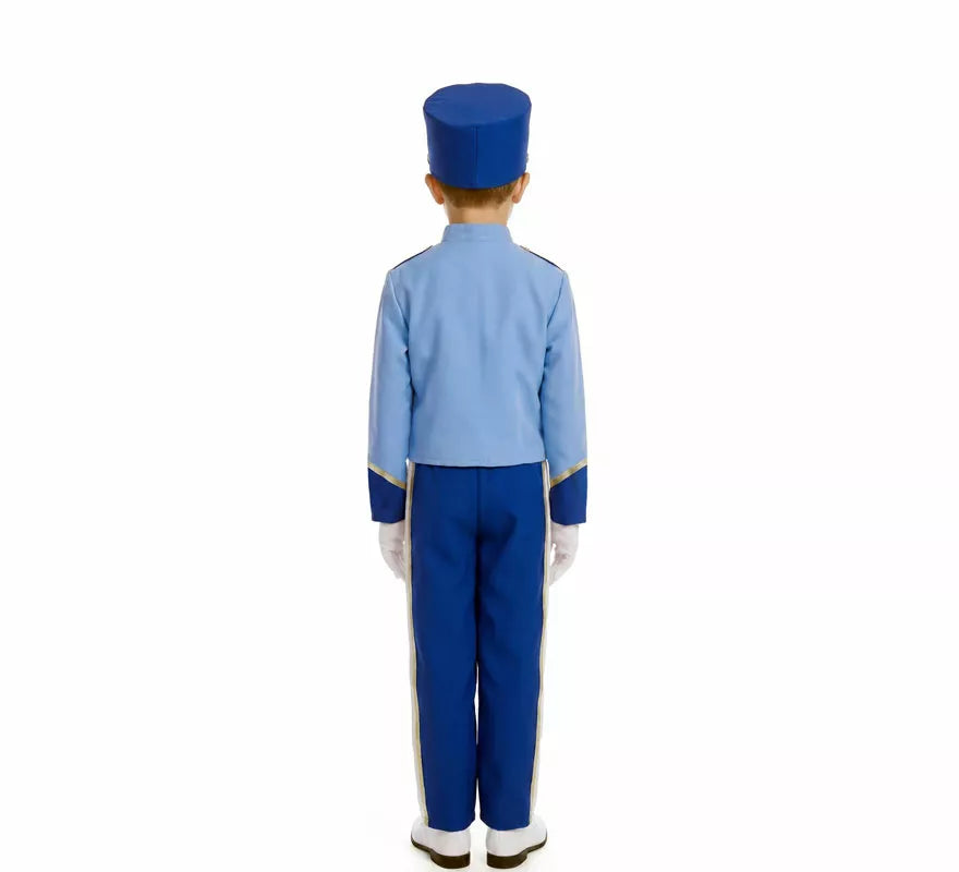 Translation missing: pt-PT.Disfraz de Majorette azul para niño