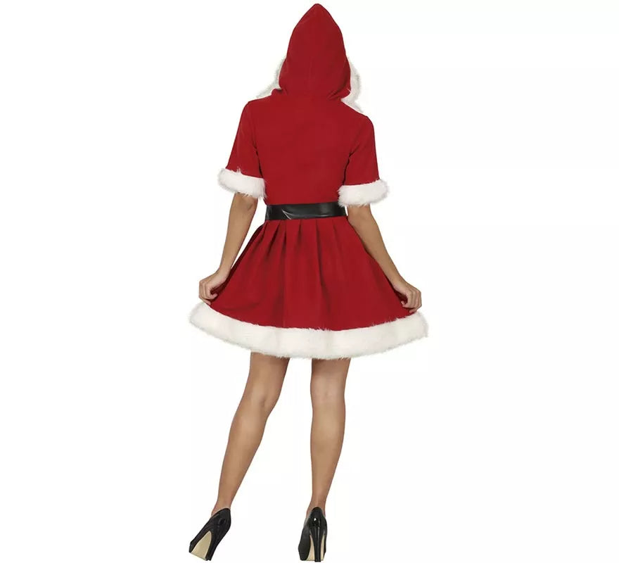 Translation missing: pt-PT.Disfraz de Mamá Noel con capucha para mujer