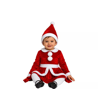 Disfraz de Mamá Noel para bebé