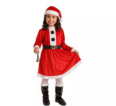 Fato de Mamãe Noel para meninas