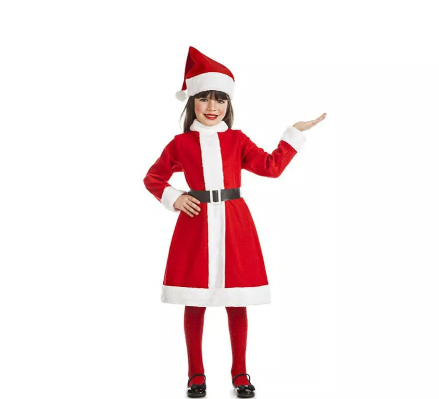 Translation missing: pt-PT.Disfraz de Mamá Noel para niña