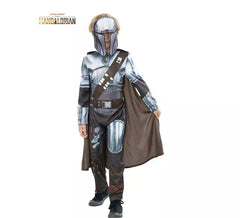 Fantasia de repolho verde Mandalorian Star Wars em caixa para meninos