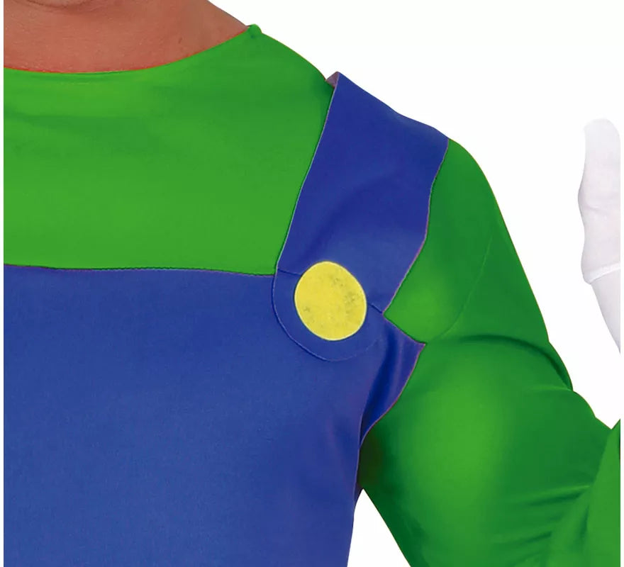 Disfraz de Maquinista de Tren Verde para hombre