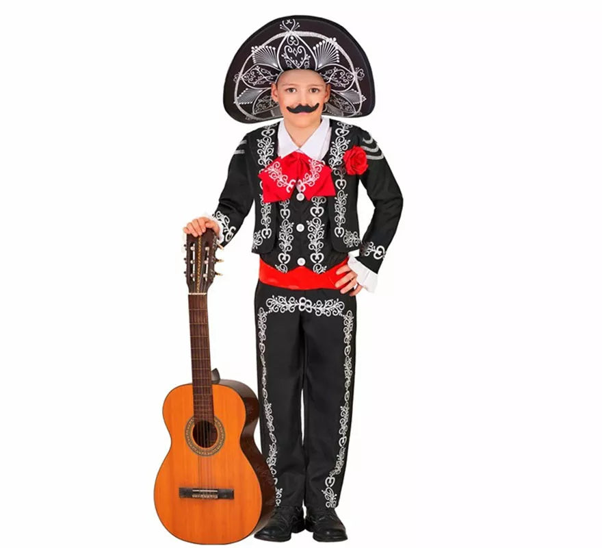 Translation missing: pt-PT.Disfraz de Mariachi Día de los Muertos para niños
