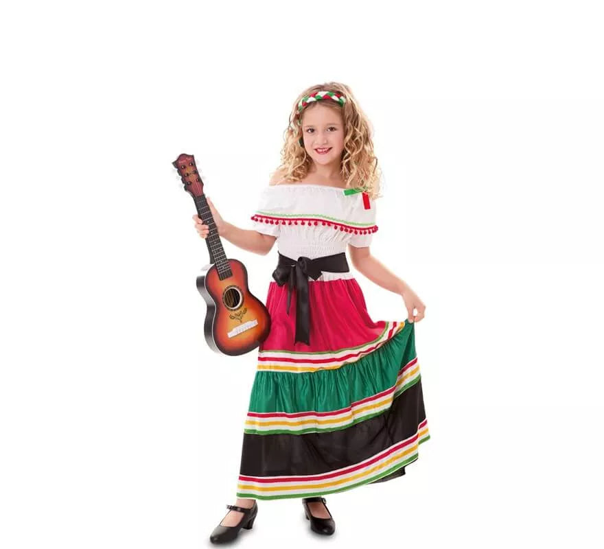 Translation missing: pt-PT.Disfraz de Mariachi Mexicana para niña