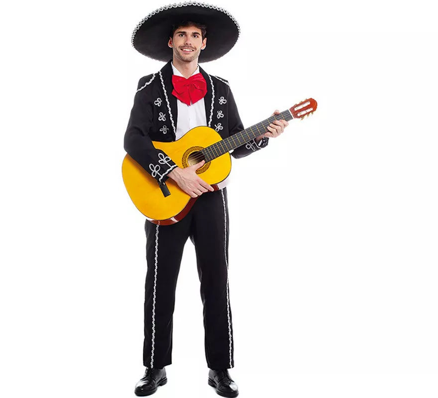 Translation missing: pt-PT.Disfraz de Mariachi Mexicano Cantante Charro para hombre