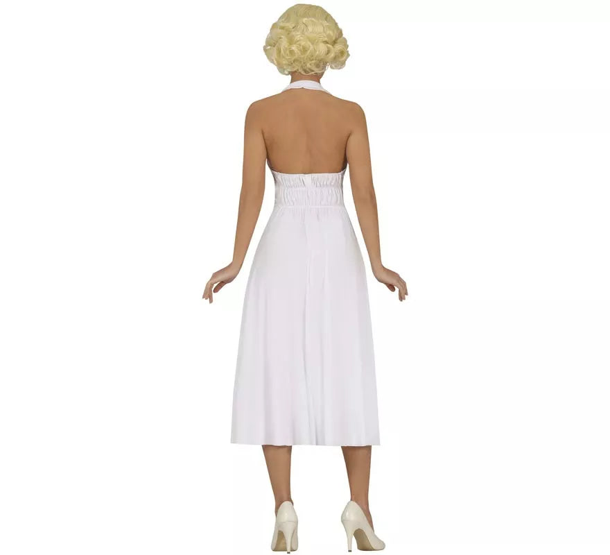 Disfraz de Marilyn Monroe Vestido blanco para mujer