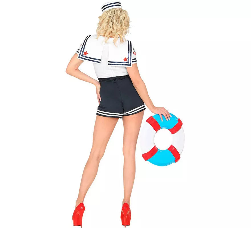 Translation missing: pt-PT.Disfraz de Marinera con Shorts Altos para mujer